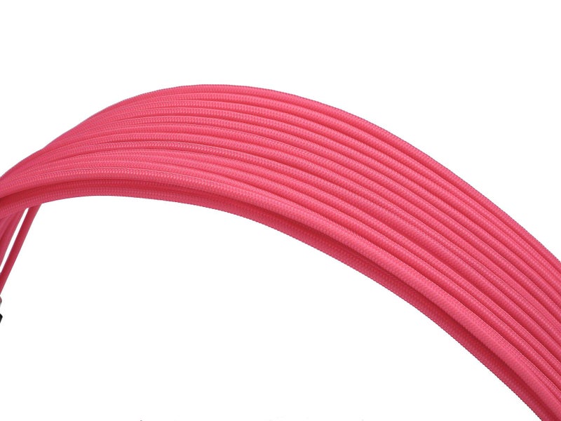 Formulamod Sleeve Extension Power Supply Cable Kit 18AWG ATX 24P+ EPS 8-P+PCI-E8-P with Combs for PSU to Motherboard/GPU (Pink) - Image 5